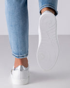 Sneakers HEAVEN Nappa White Silver Broc