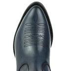 Boots MAYURA femme Cuir Bleu Marine