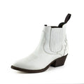 Boots MAYURA femme Cuir Blanc