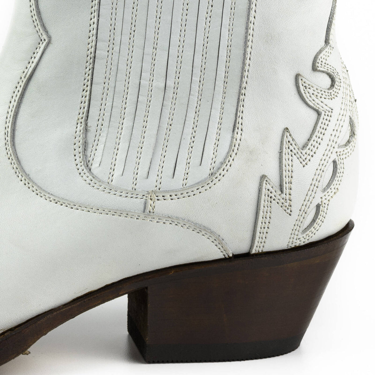Boots MAYURA femme Cuir Blanc