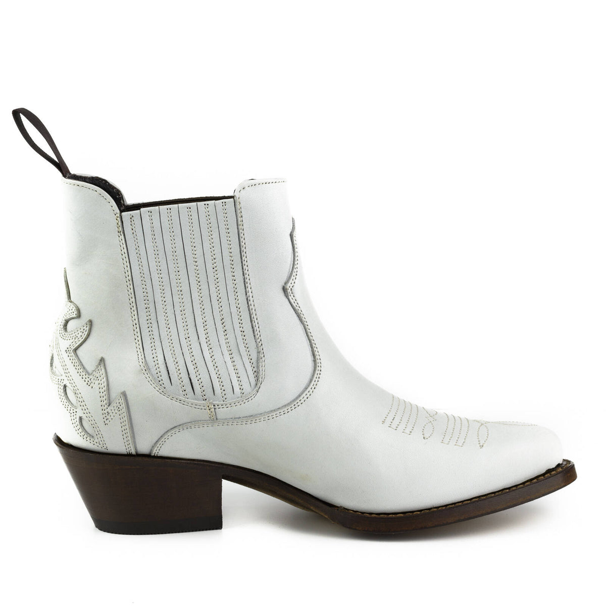Boots MAYURA femme Cuir Blanc