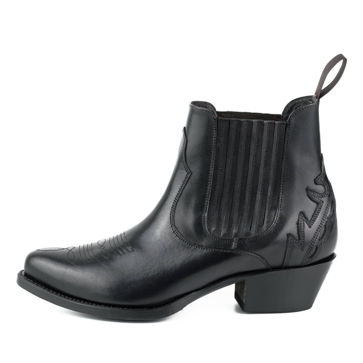 Boots MAYURA femme Cuir Noir