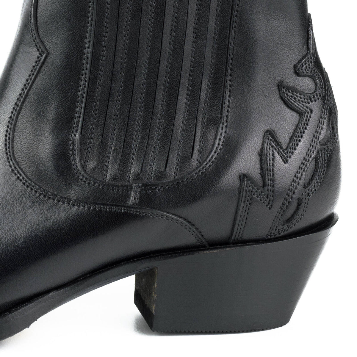 Boots MAYURA femme Cuir Noir