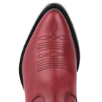 Boots MAYURA femme Cuir rouge