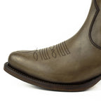 Boots MAYURA femme Cuir Marron (Taupe)