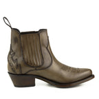Boots MAYURA femme Cuir Marron (Taupe)