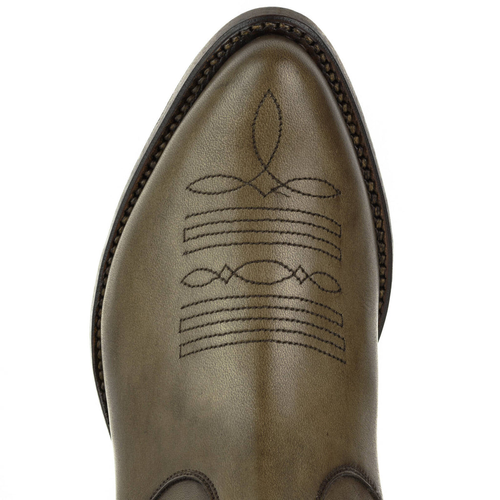 Boots MAYURA femme Cuir Marron (Taupe)