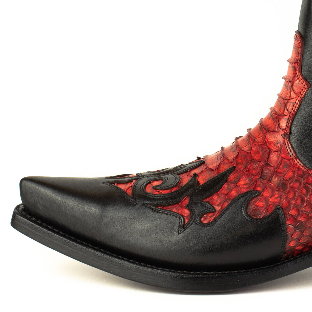 Botte MAYURA ROCK-2500 Rouge & Noire