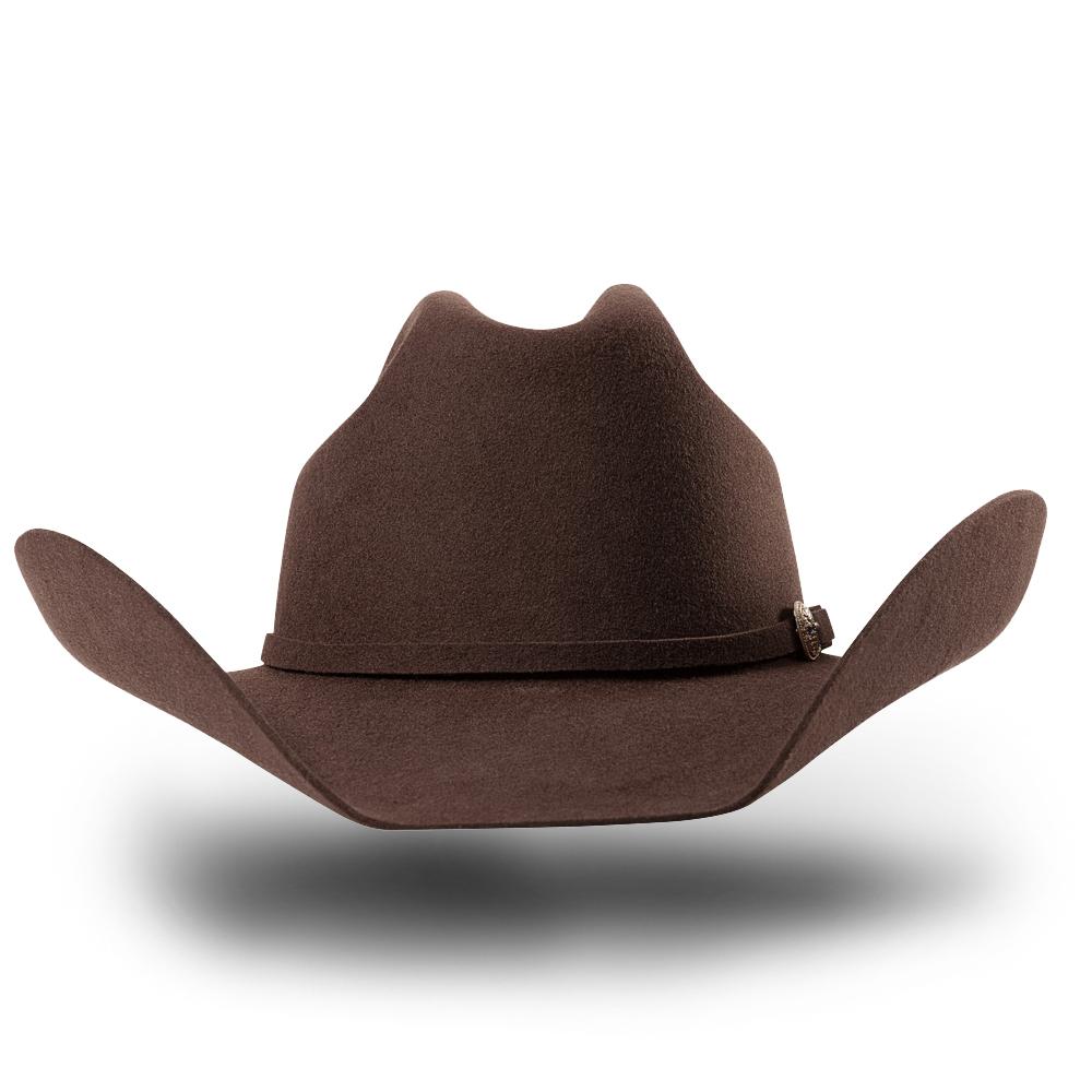 Chapeau Cowboy WYOMING Brown ( feutre marron)